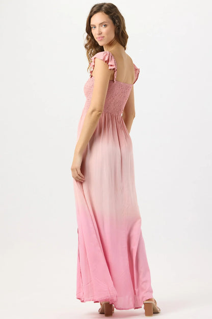 Tiare Hawaii Hollie Maxi Dress - Mauve Pink Ombre