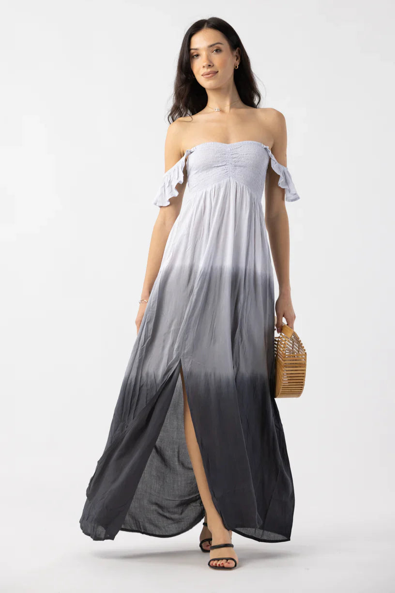 Tiare Hawaii Hollie Maxi Dress - Grey Gradasi