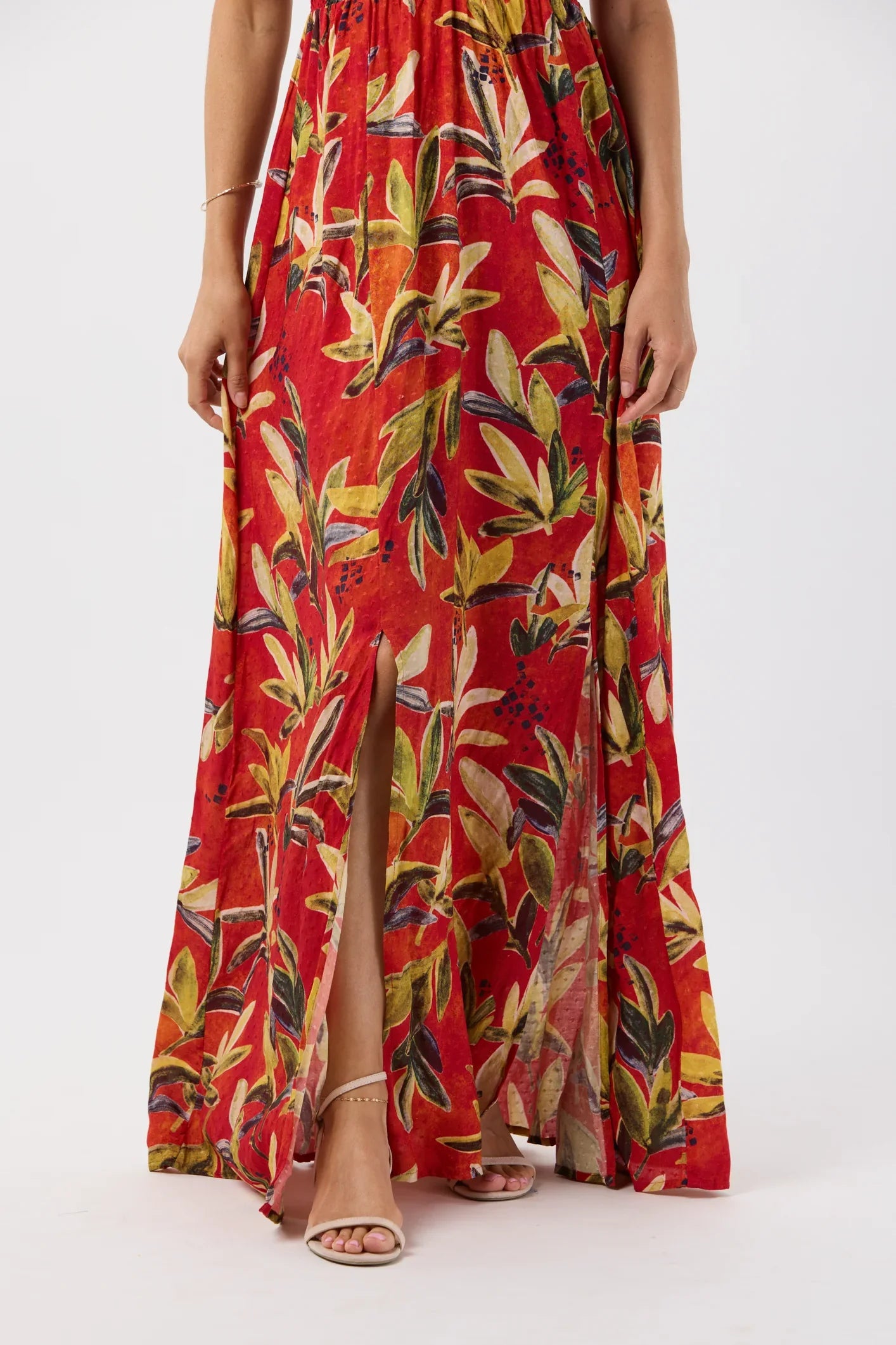 Tiare Hawaii Hollie Maxi Dress Naturals - Safari Rust