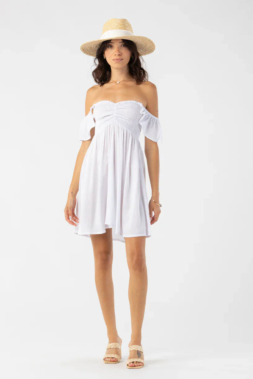 Tiare Hawaii Hollie Mini Dress - White