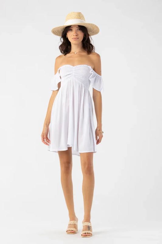 Tiare Hawaii Hollie Mini Dress - White