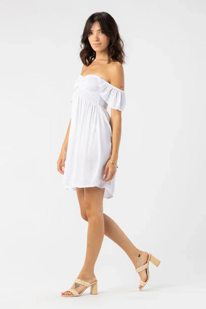 Tiare Hawaii Hollie Mini Dress - White