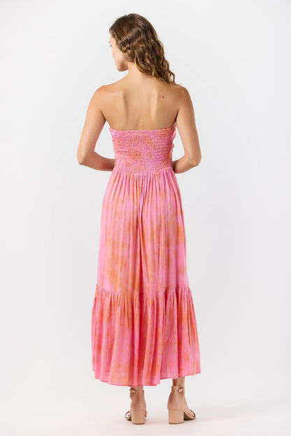 Tiare Hawaii Honey Maxi Dress - Flamingo Pink