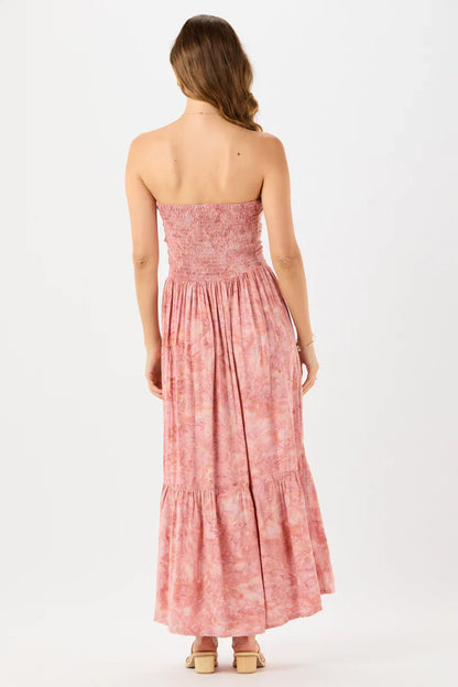 Tiare Hawaii Honey Maxi Dress - Marbled Mauve