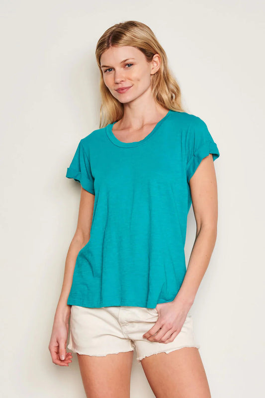 BAILEY/44 Women's Sundry Rolled Sleeve Tee
