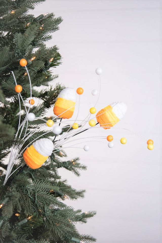 Decorator's Warehouse 29” Chenille Candy Corn Spray