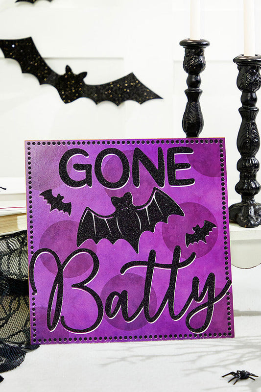 Decorator's Warehouse 10" Gone Batty Sign