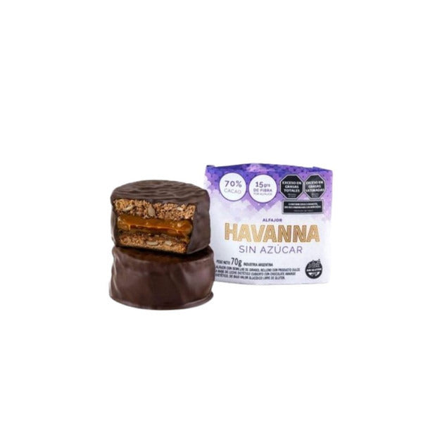 Pampa Direct Havanna Sugar-Free Alfajores with Sunflower Seeds, Dietetic Dulce de Leche Alfajores sin Azúcar, Gluten-Free, 630 g / 22.22 oz (box of 9)