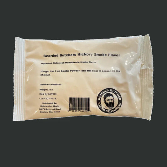 The Bearded Butchers Hickory Smoke Flavor Powder - 3 oz