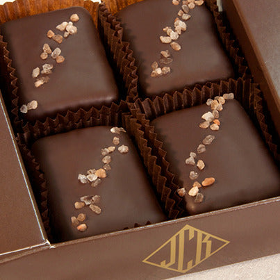 John Kelly Chocolates 4 Piece Peanut Butter with Himalayan Pink Salt