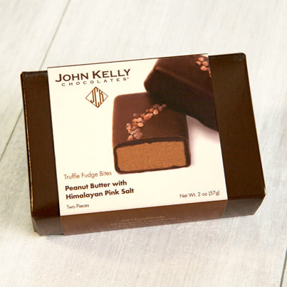 John Kelly Chocolates 2 Piece Peanut Butter with Himalayan Pink Salt