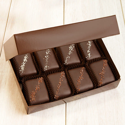 John Kelly Chocolates 8 Piece Salted Chocolate Combo Box