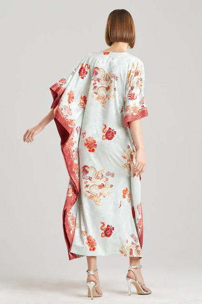 Natori Imperial Dragon Jacquard Caftan