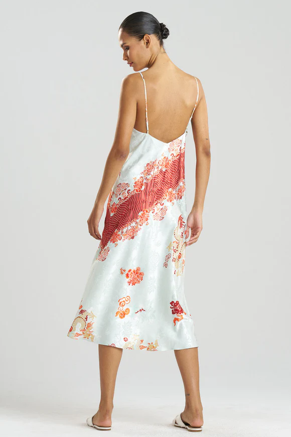 Natori Imperial Dragon Jacquard Gown