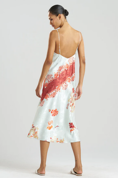 Natori Imperial Dragon Jacquard Gown