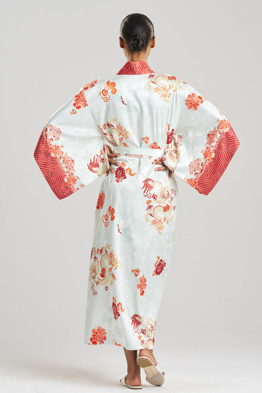 Natori Imperial Dragon Jacquard Robe
