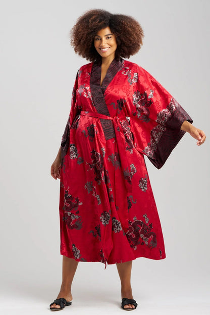 Natori Imperial Dragon Jacquard Robe