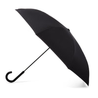 Totes Recycled InBrella Reverse Close Stick Umbrella with Auto Close Technology - Clouds