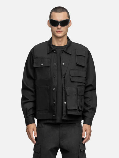 BLACKTAILOR LAYERED UTILITY SHIRT