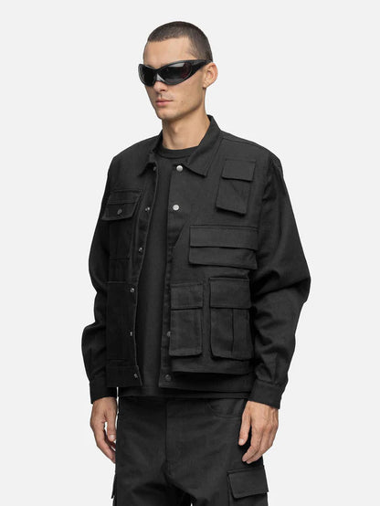 BLACKTAILOR LAYERED UTILITY SHIRT