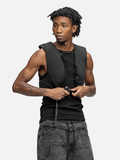 BLACKTAILOR ACCESSORIES VEST BLACK