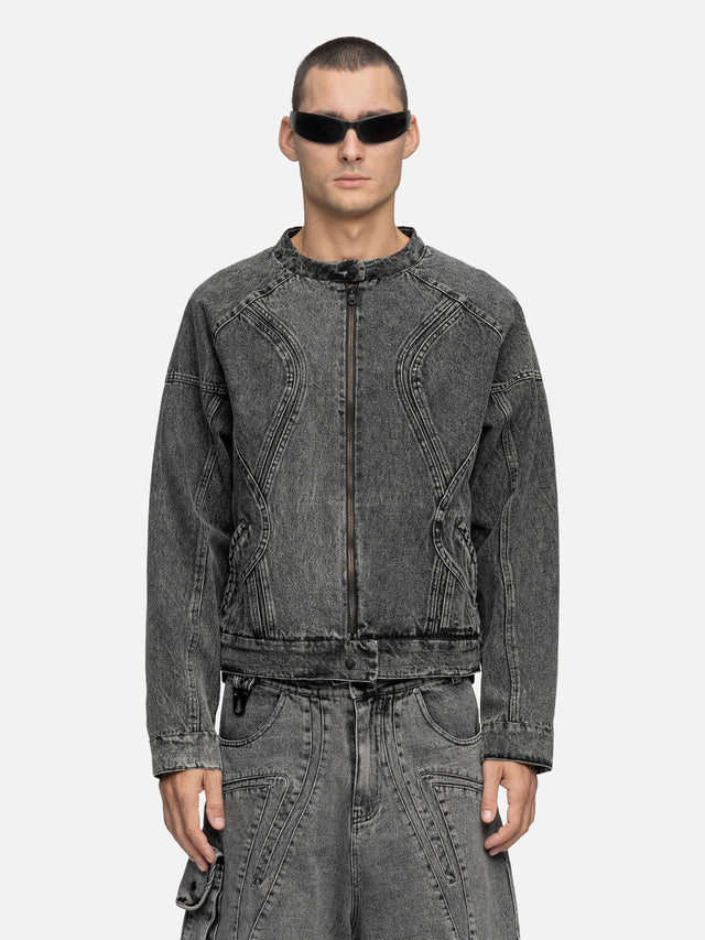BLACKTAILOR DENIM BIKER JACKET