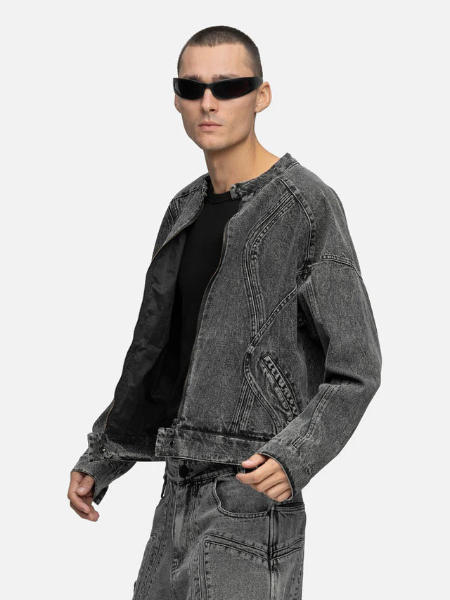 BLACKTAILOR CANVAS BIKER JACKET