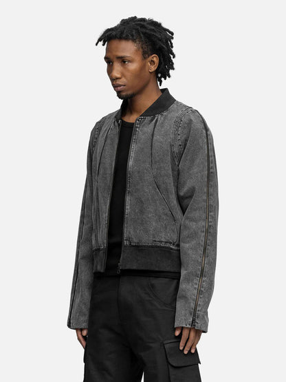 BLACKTAILOR ZIPPER DENIM JACKET NOISE