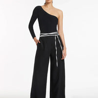 Seafolly Women's Jetset Wide Leg Pant - Black