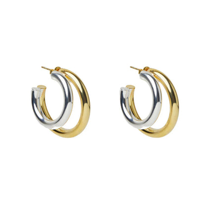 ARGENTO VIVO JADE HOOP