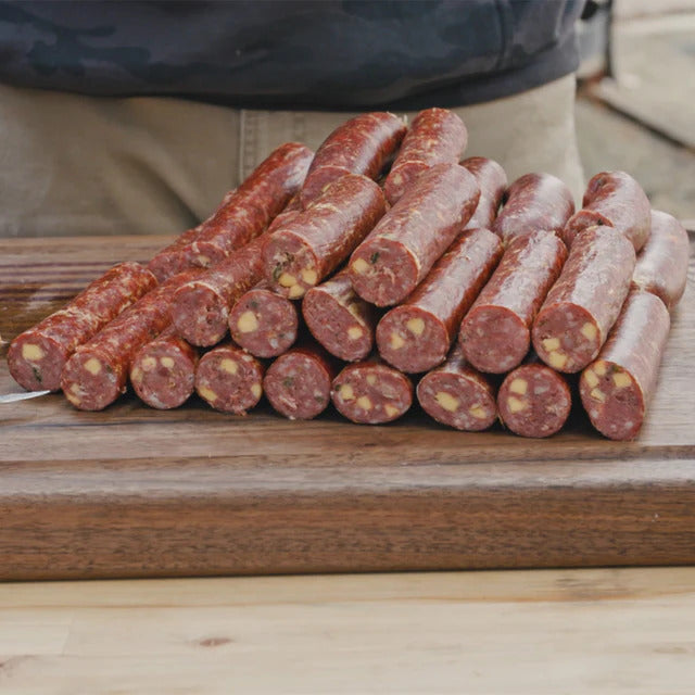 The Bearded Butchers Jalapeño Cheddar SMOKED Sausage DIY Kit