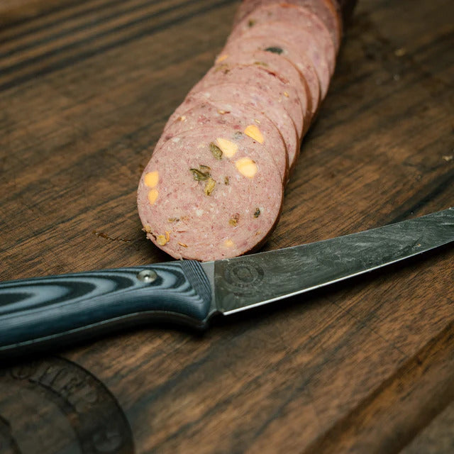 The Bearded Butchers Bearded Butcher Jalapeno Cheddar Summer Sausage 12oz