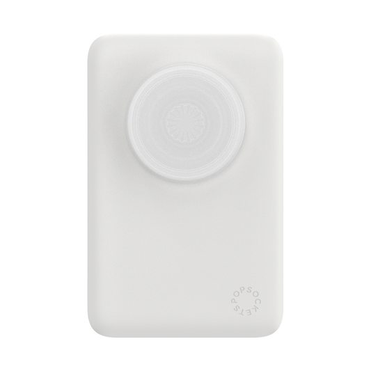 PopSockets White MagSafe PowerPack