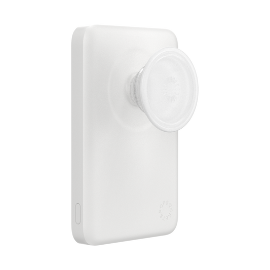 PopSockets White MagSafe PowerPack