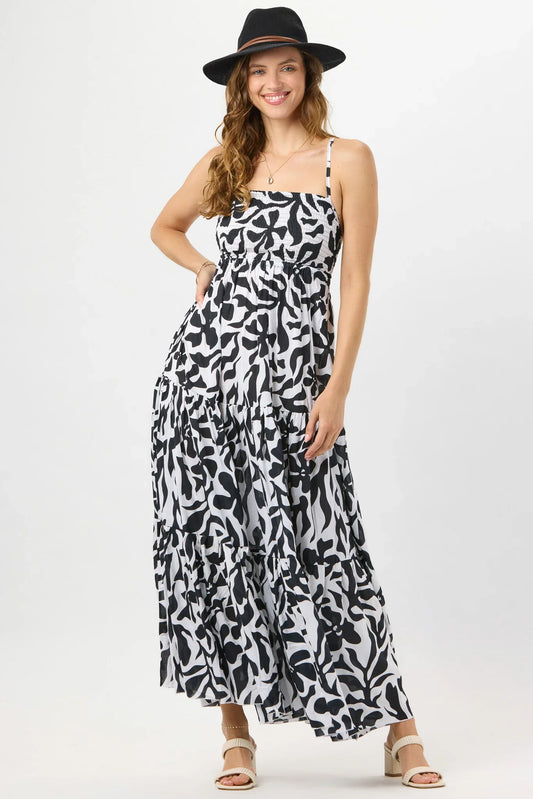 Tiare Hawaii Kailani Maxi Dress - Bora Bora Black