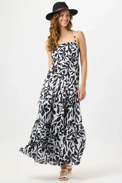 Tiare Hawaii Kailani Maxi Dress - Bora Bora Black