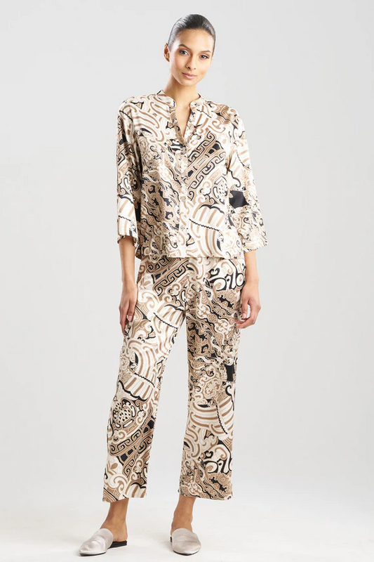 Natori Kaleidoscope Satin Mandarin PJ