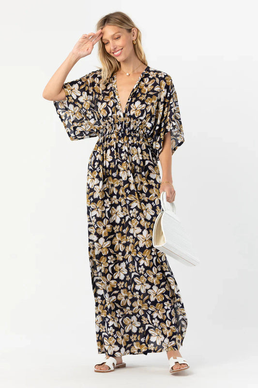 Tiare Hawaii Levine Maxi Dress - Lihue Black