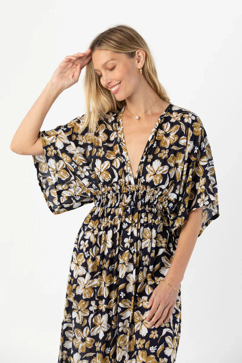 Tiare Hawaii Levine Maxi Dress - Lihue Black