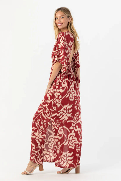 Tiare Hawaii Levine Maxi Dress - Nomadic Maroon