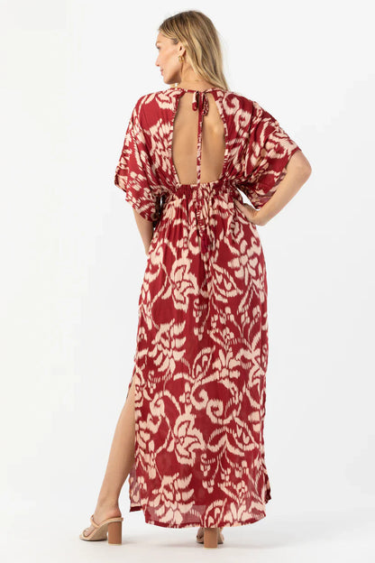 Tiare Hawaii Levine Maxi Dress - Nomadic Maroon