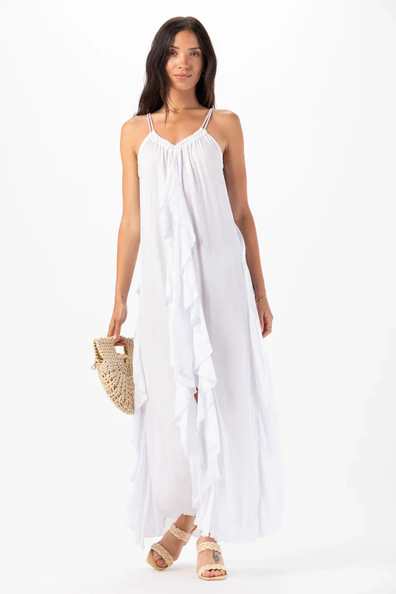 Tiare Hawaii Love Letters Maxi Dress - White