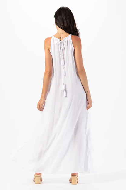 Tiare Hawaii Love Letters Maxi Dress - White
