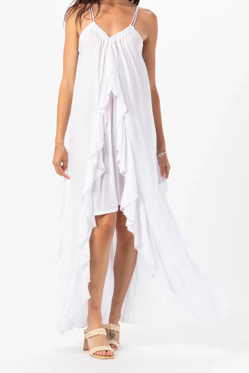 Tiare Hawaii Love Letters Maxi Dress - White