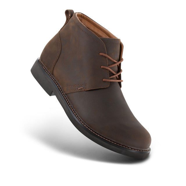 Apexfoot Men's Hudson - Chukka Boot - Brown