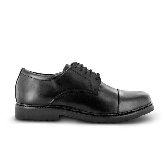 Apexfoot Men's Cap Toe Oxford Dress Shoe Lexington - Black