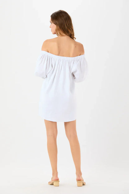 Tiare Hawaii Lychee Mini Dress - White