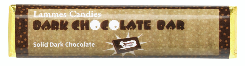 Lammes Candies Dark Chocolate Bars - Case of 40