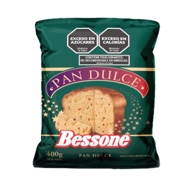 Pampa Direct Lheritier Bessone Sweet Bread with Fruits Pan Dulce con Frutas, 400 g / 14.10 oz