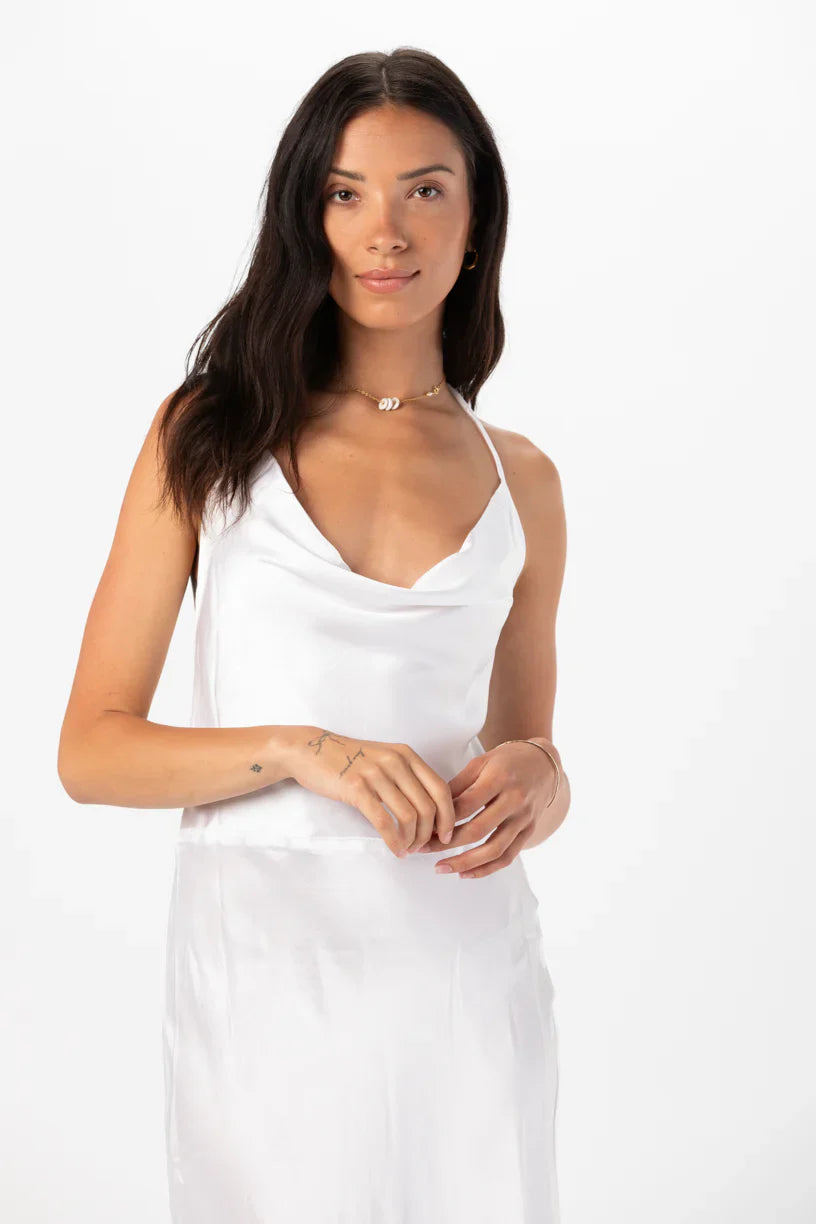 Tiare Hawaii Monaco Midi Dress - Shell